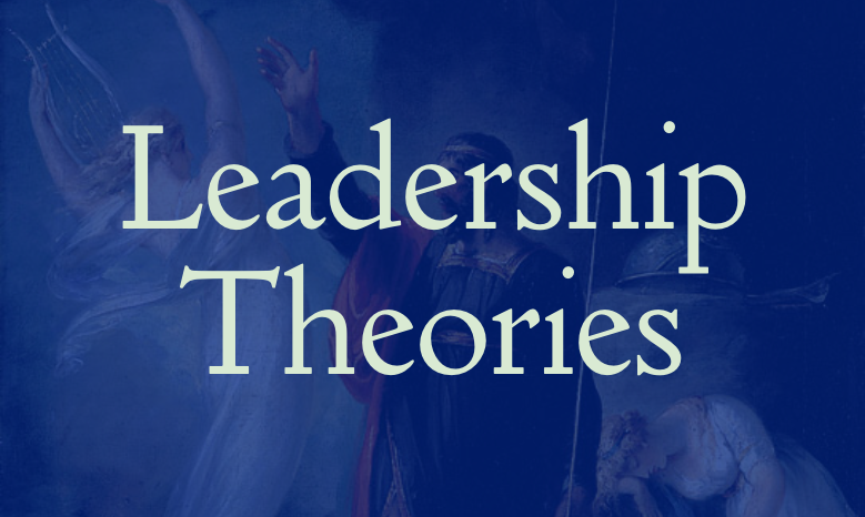 Leadership Theories & Models - Historical representation of leadership dynamics in William Hamilton's 'Prospero and Ariel'
